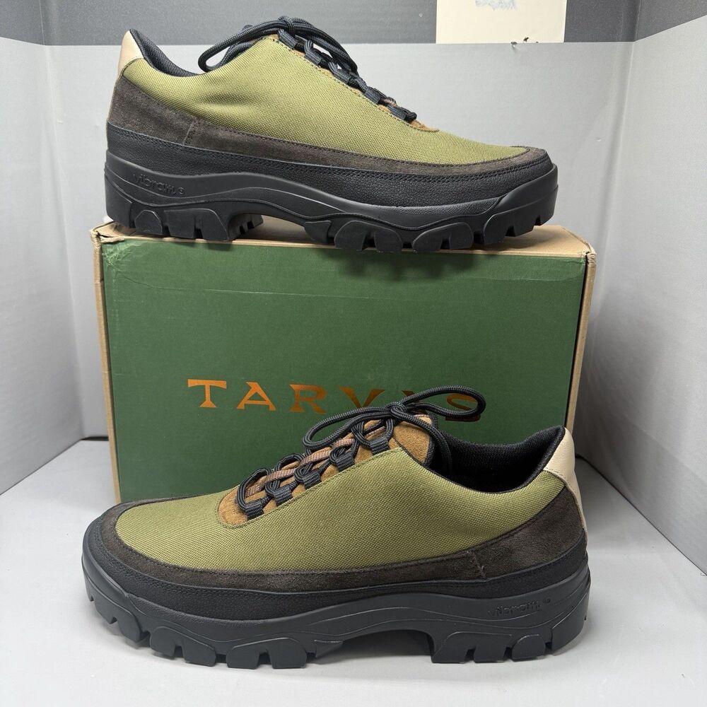 Tarvas Easy Hiker Avocado Cordura Men Size US 12 EU 46 Green Hiking Shoes In Box